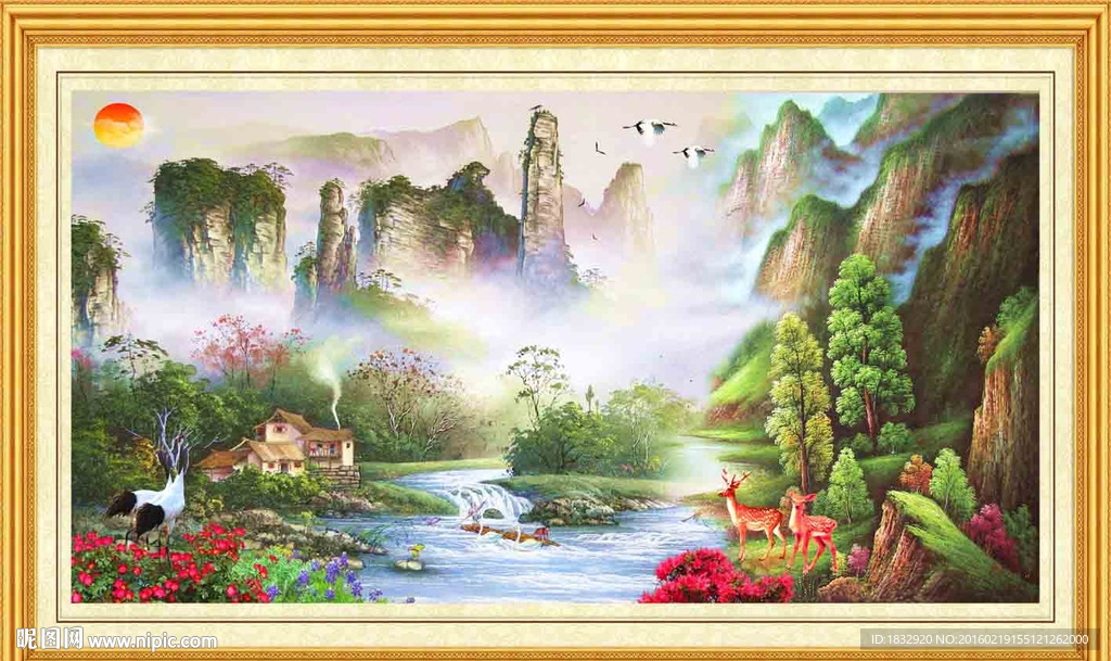 油画