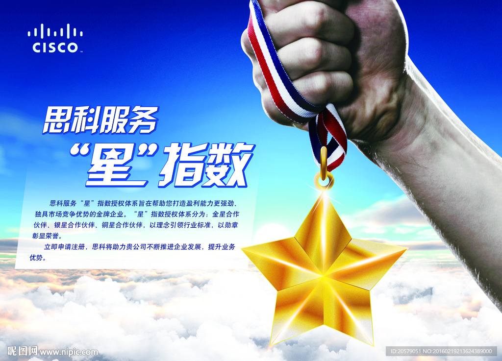企业服务体系星指数海报