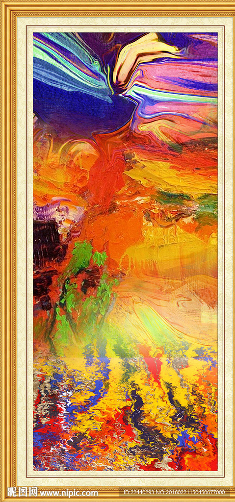 抽象画