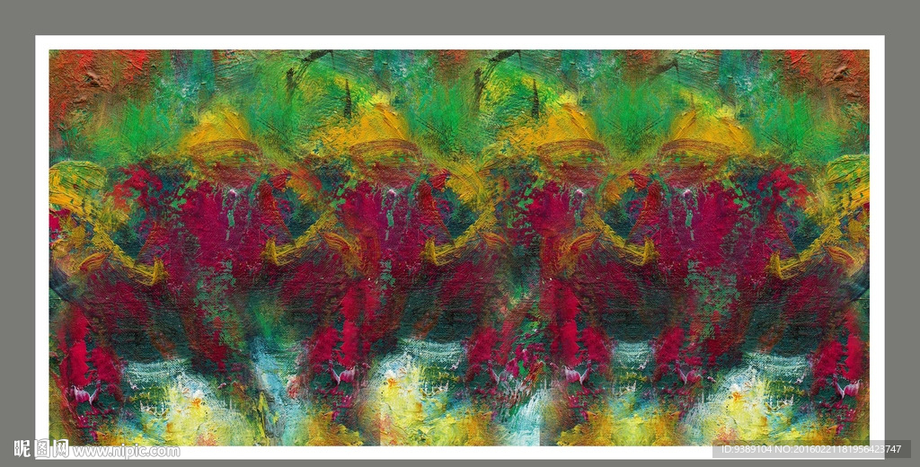 抽象油画