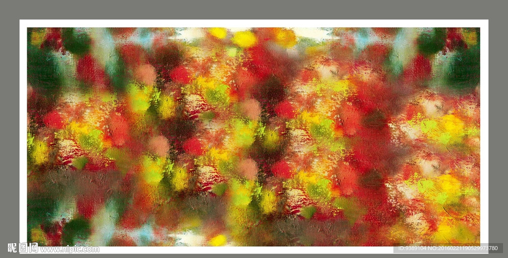 抽象油画
