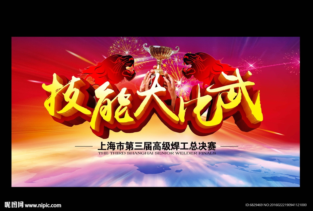 技能比武 科技会议背景