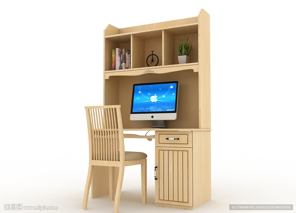 松木家具模型