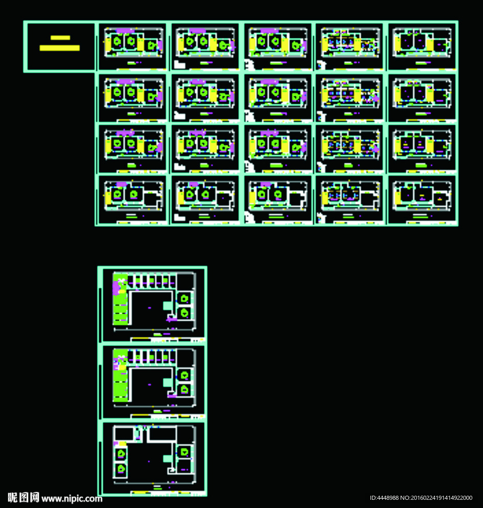丽湖花园幼儿园消防验收图纸