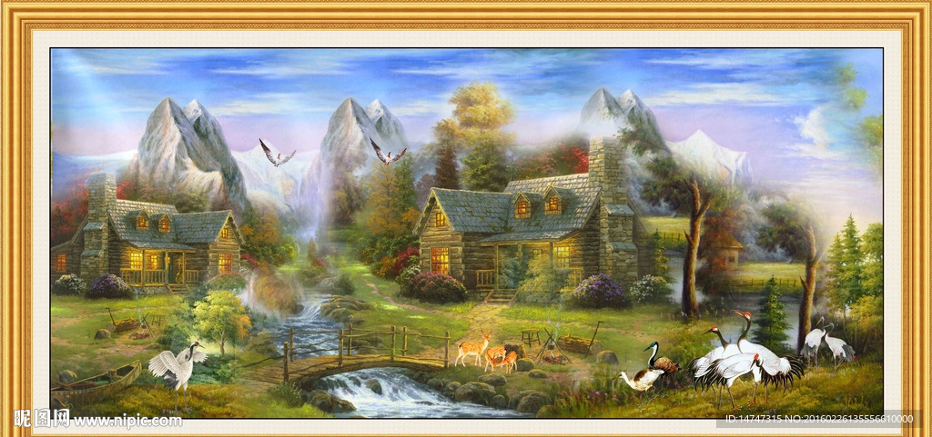 风景油画