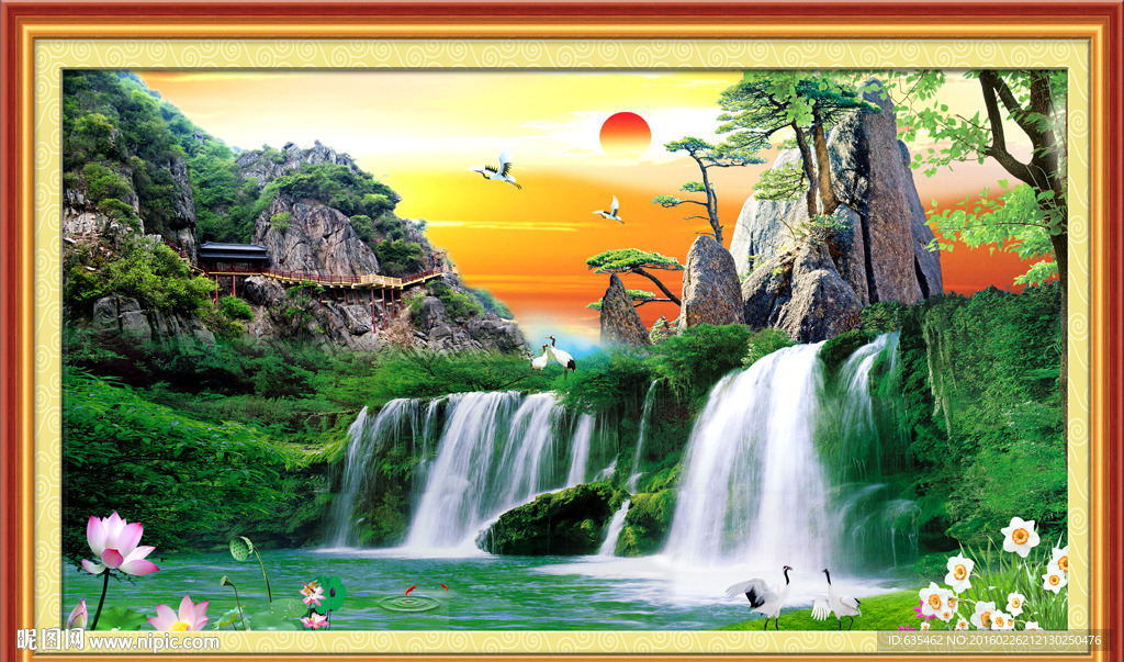 山水画