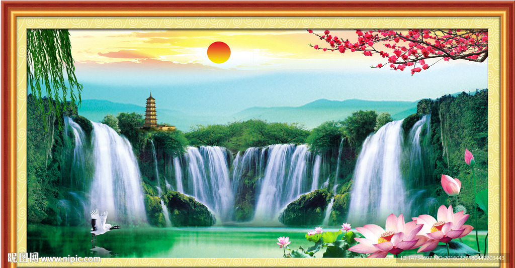 山水风景