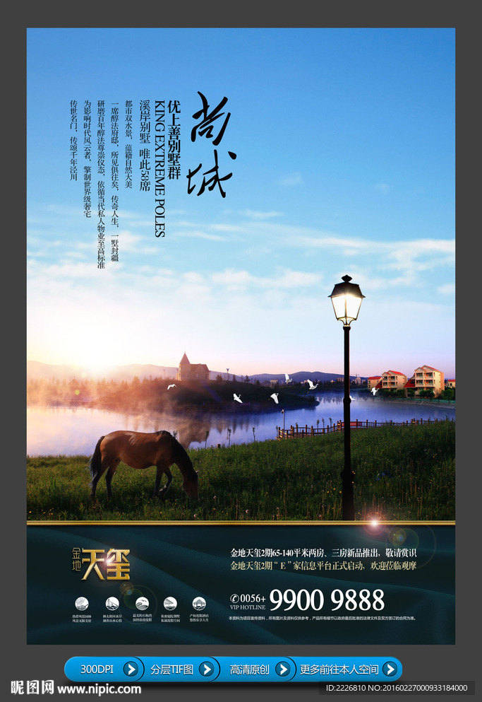 高端房地产广告