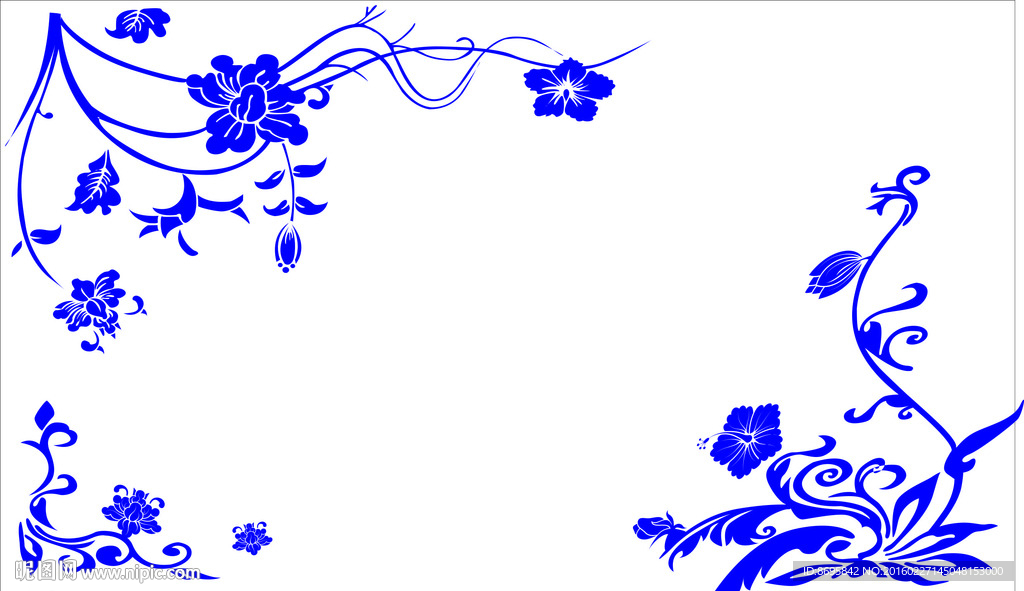 对角花