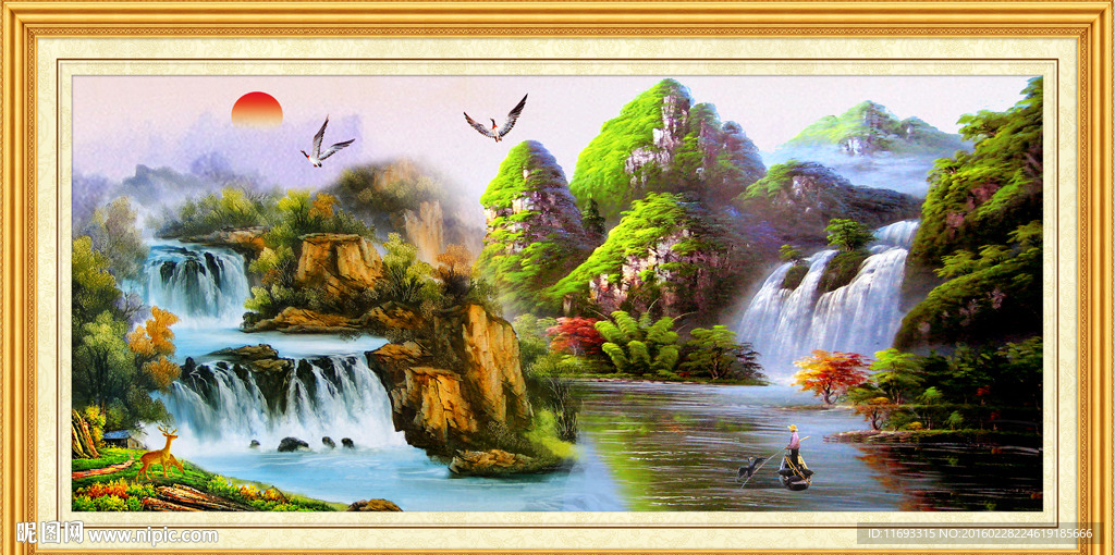 油画风景
