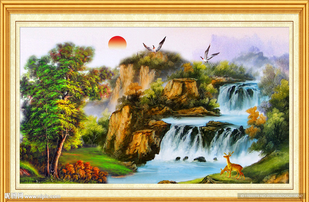 油画风景