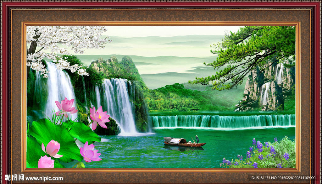 山水画