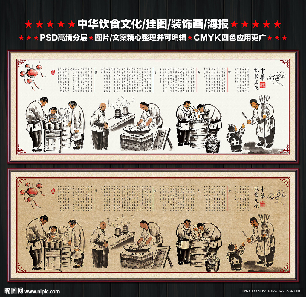 饮食文化挂图
