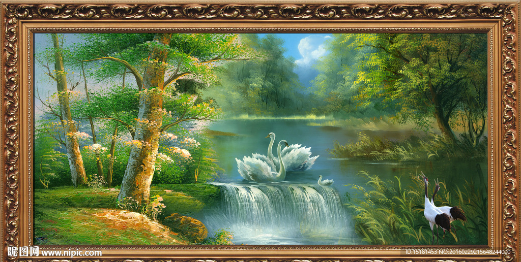 油画风景