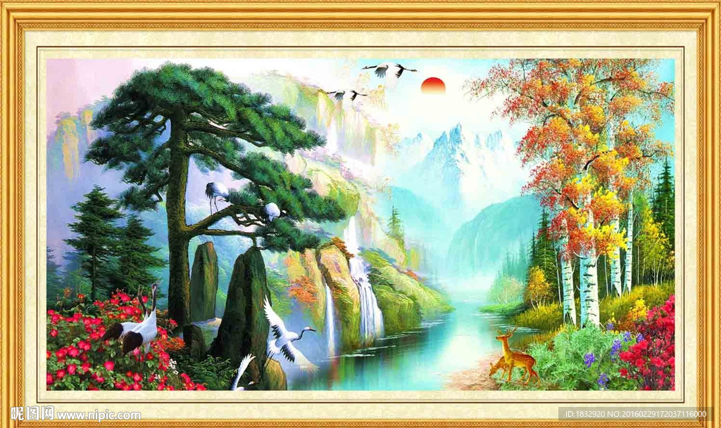油画