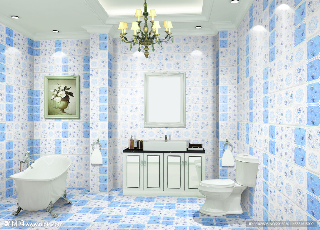 卫生间 洗手间 浴室 欧式风格