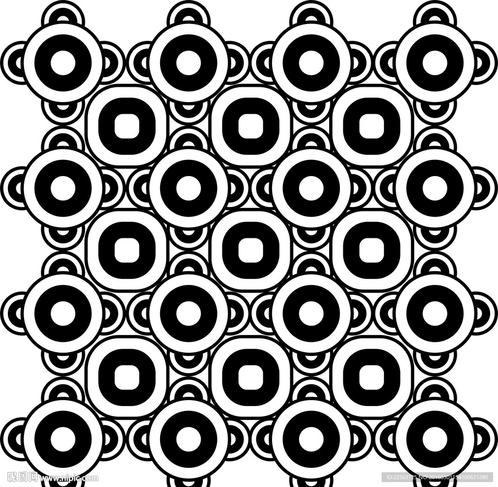 黑白纹理抽象图案矢量背景