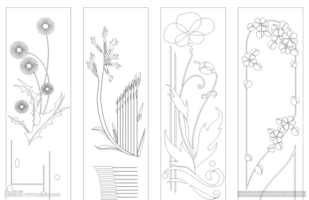 雕刻花纹