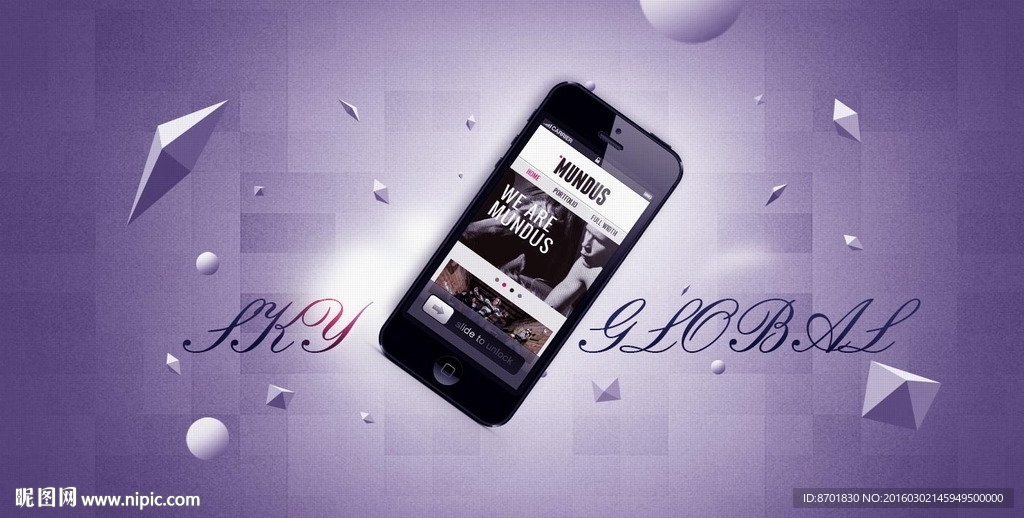 手机 banner