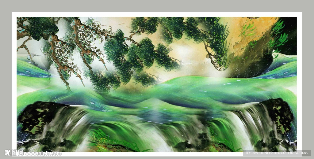 油画风景