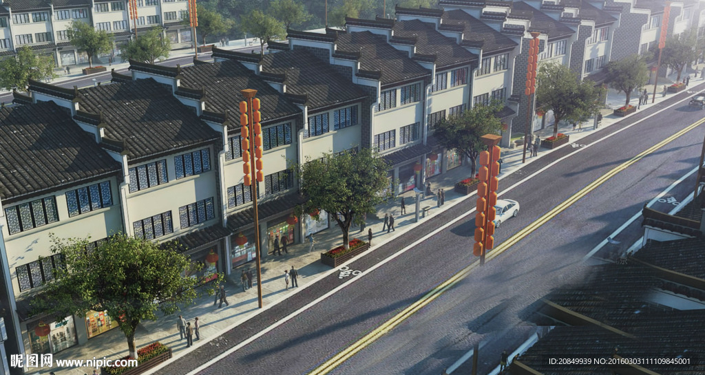 安置房动画镜头