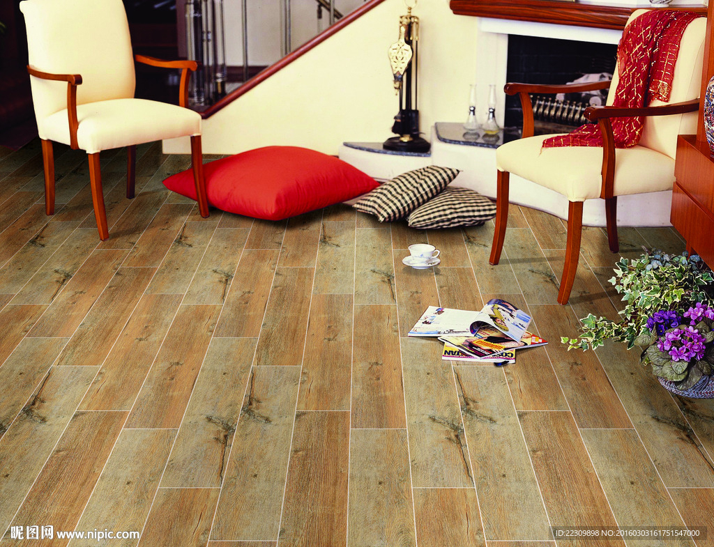 陶瓷 瓷砖 木纹砖 特写