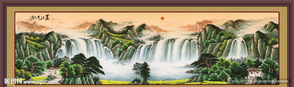 国画山水