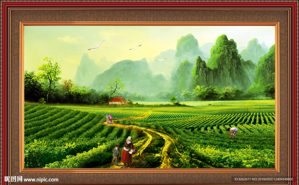 油画风景