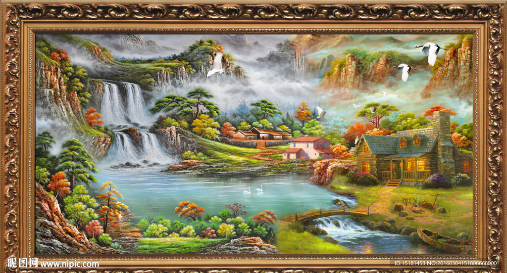 风景油画