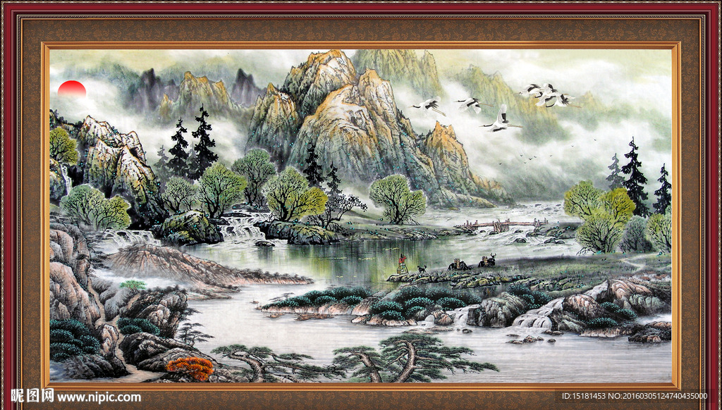 山水画