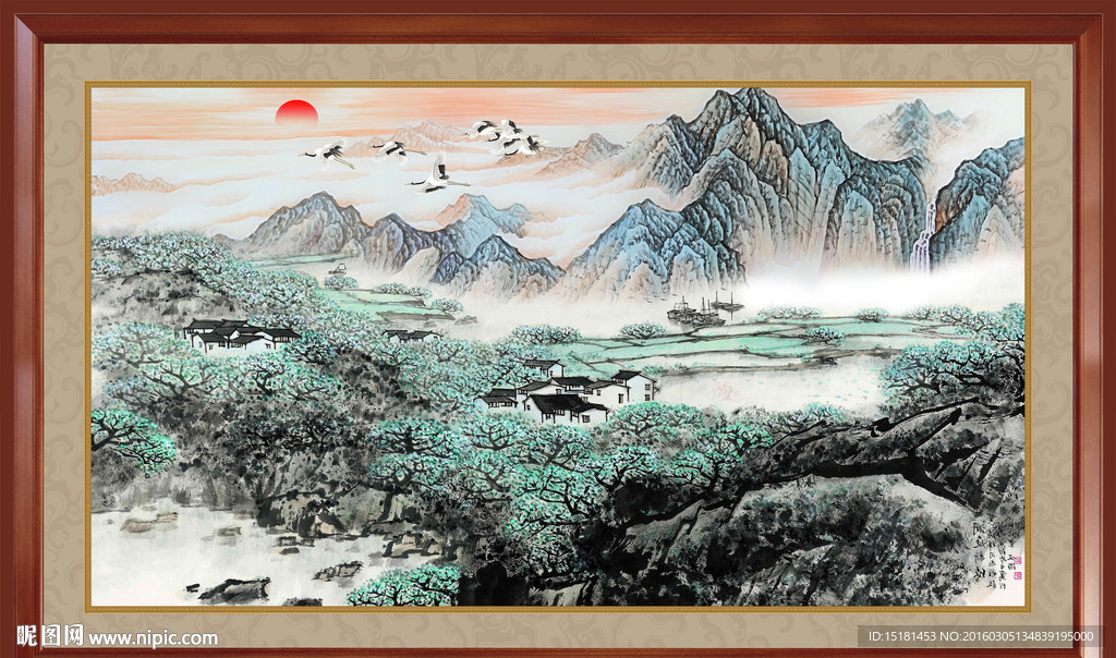 山水画