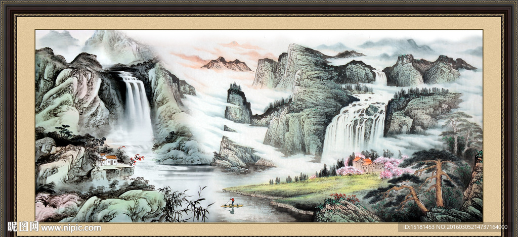 国画山水