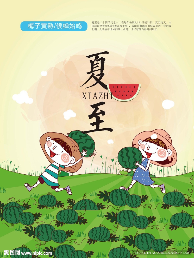 夏至二十四节气