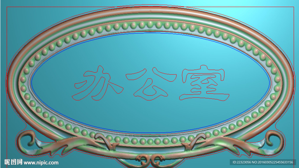 欧式办公室门牌标牌门花精雕浮雕