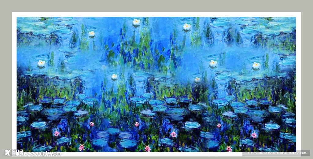 抽象油画