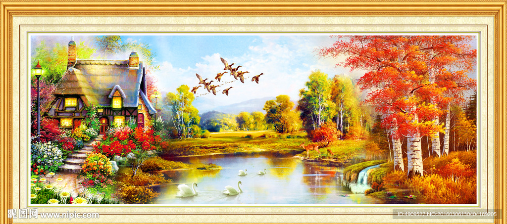 风景油画