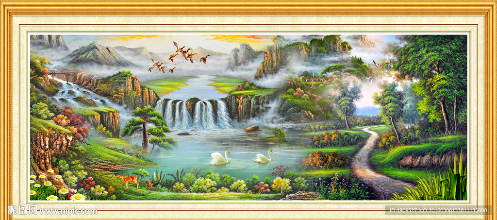 风景油画