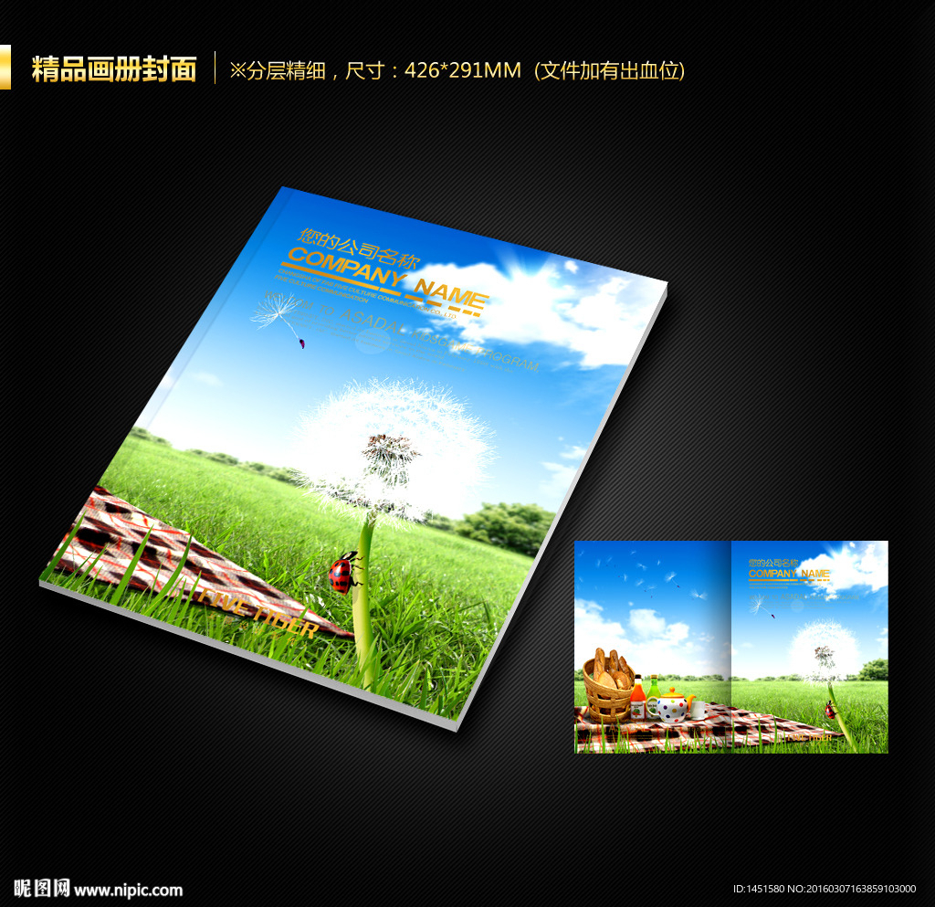 画册封面
