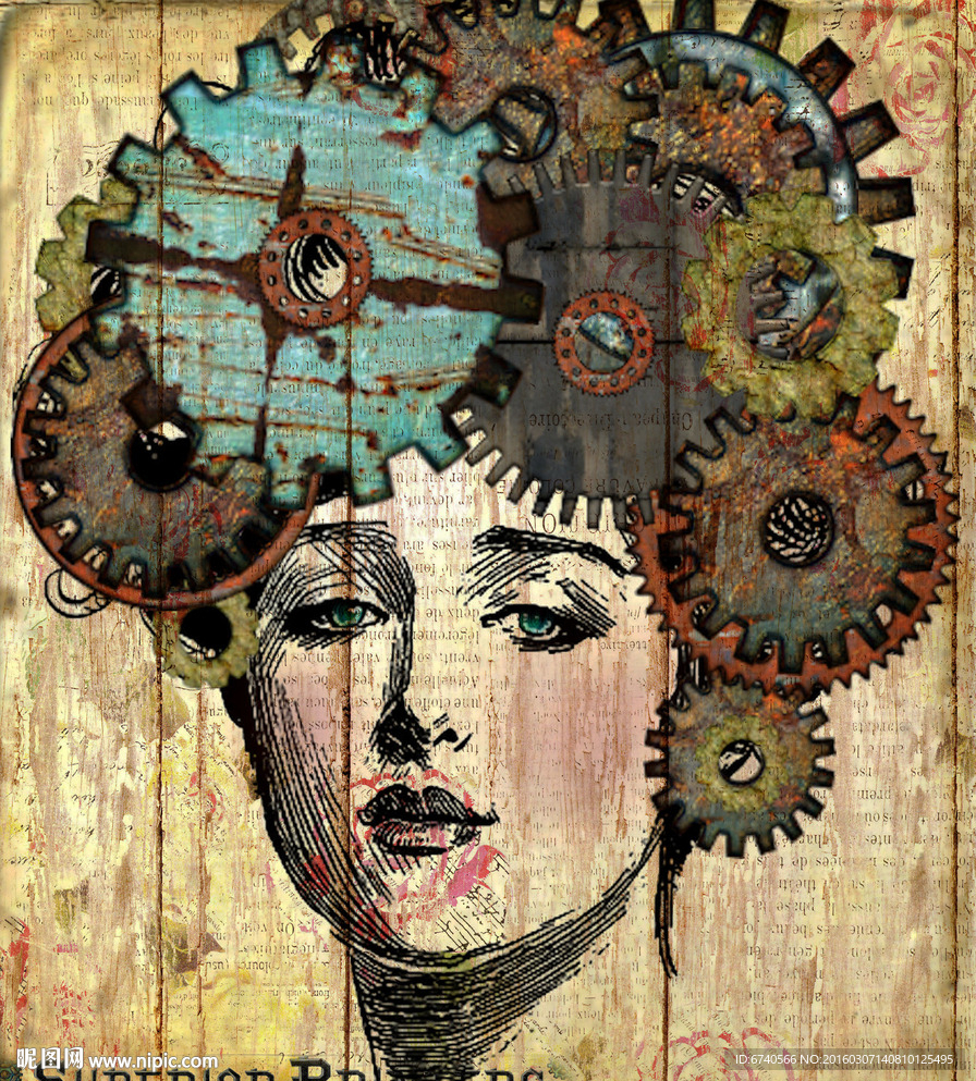 无框画 欧美风格 工艺品贴纸