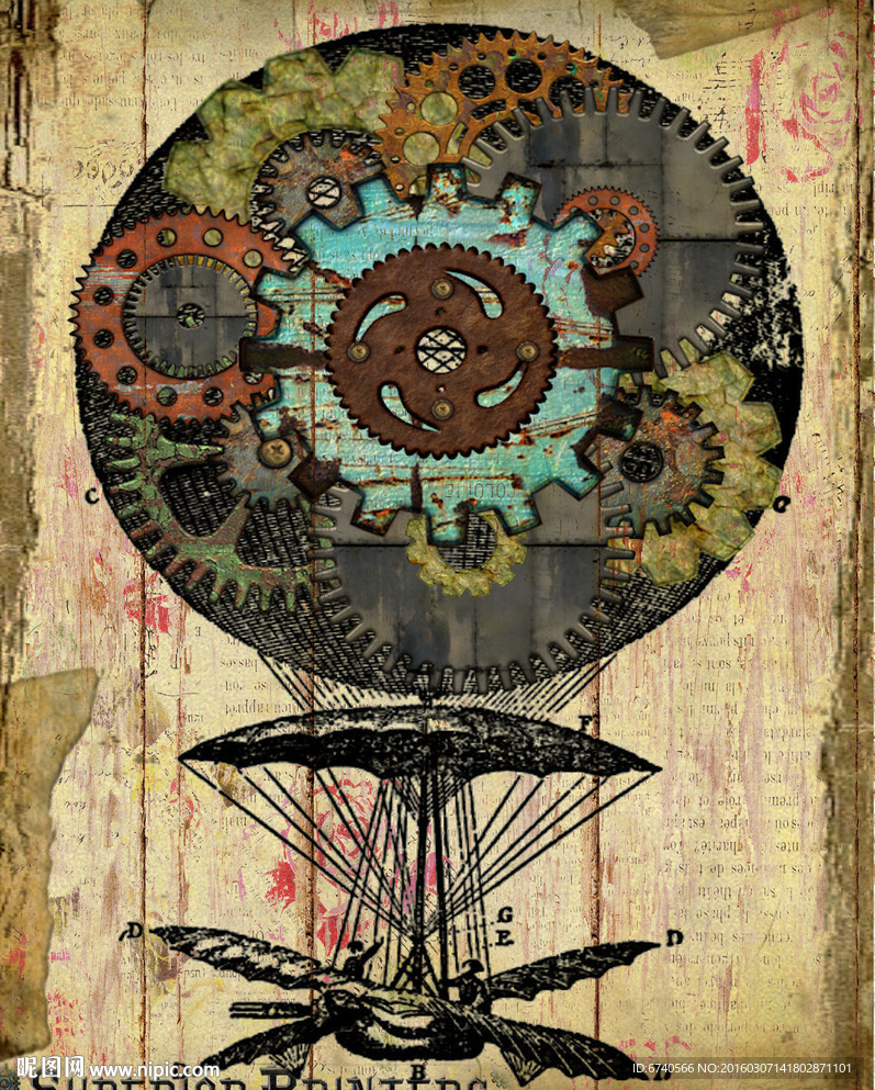 无框画 欧美风格 工艺品贴纸