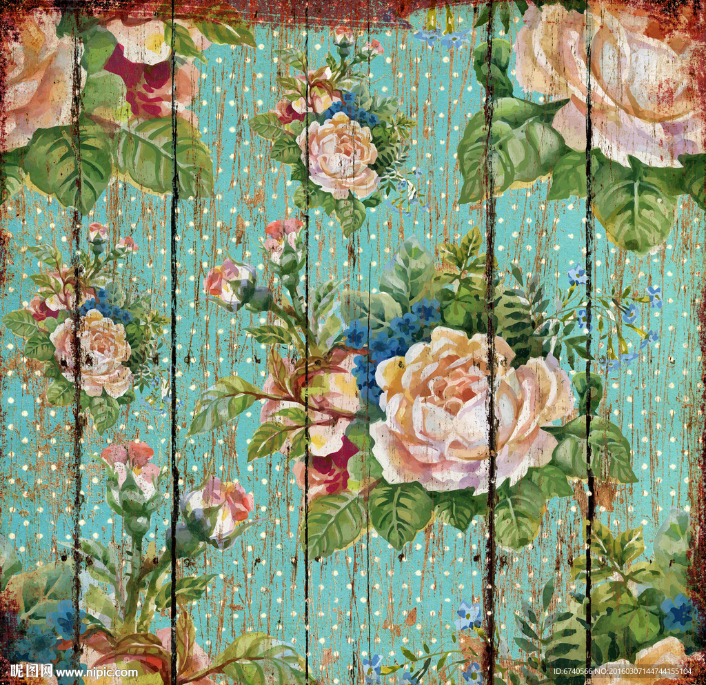 无框画 欧美风格 工艺品贴纸