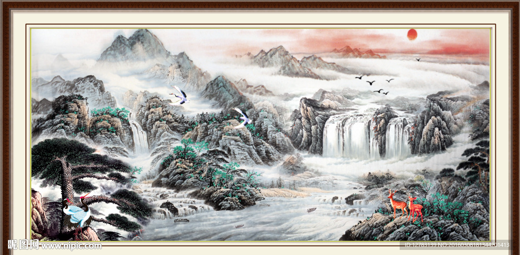 水墨山水