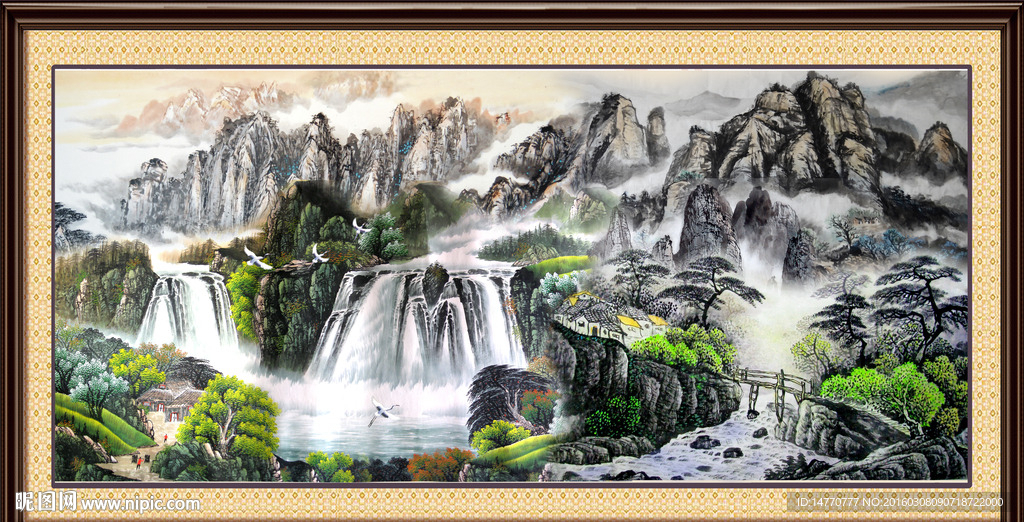 山水画
