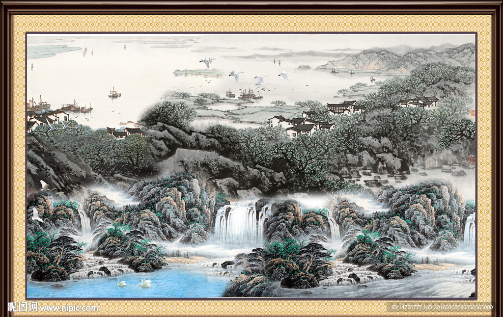 山水画
