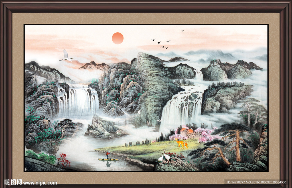 山水画