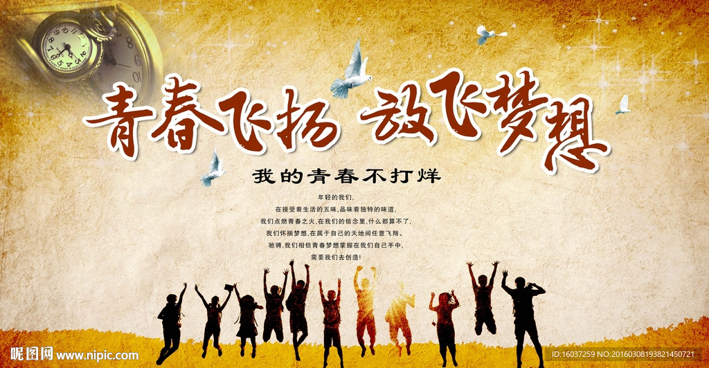 青春飞扬 放飞梦想海报