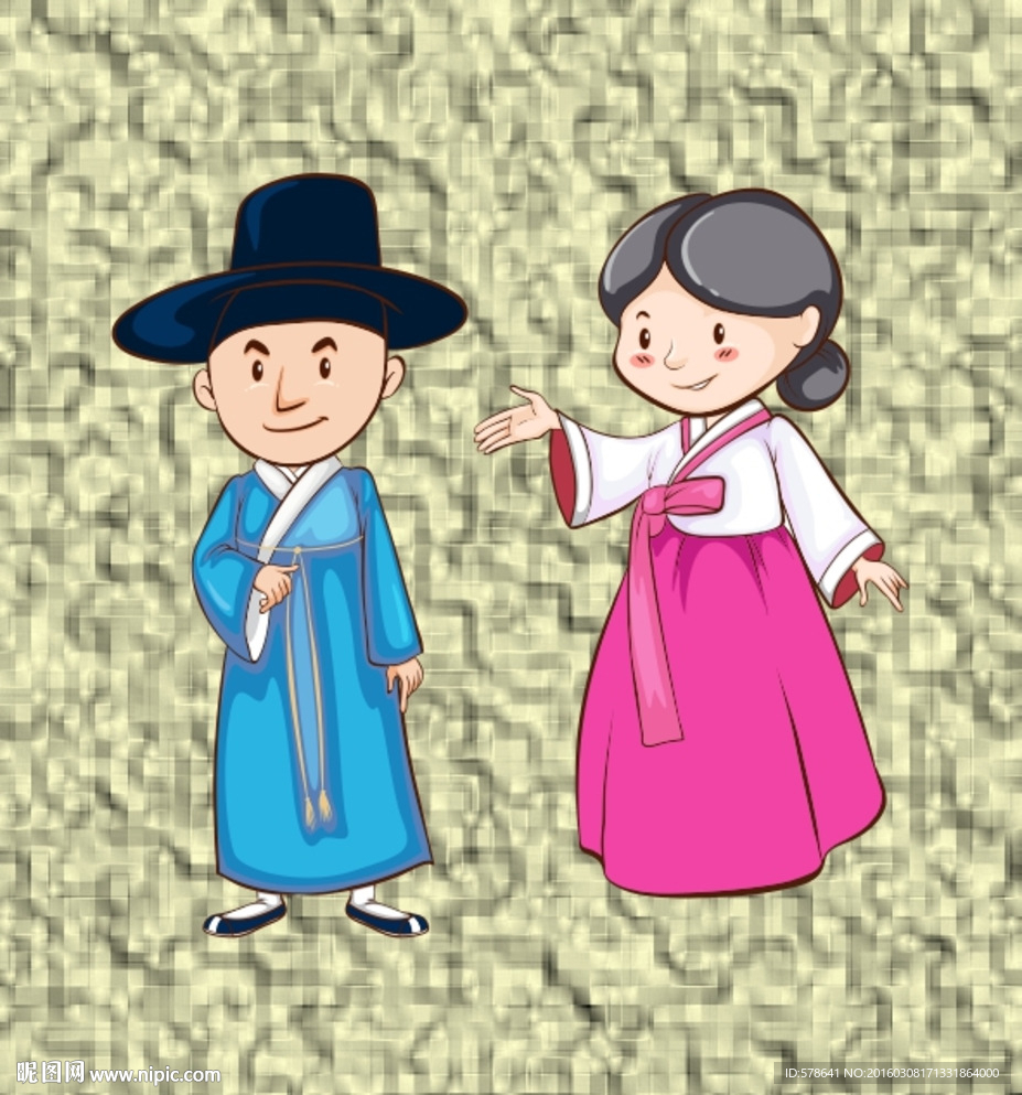 韩国韩服文化人物