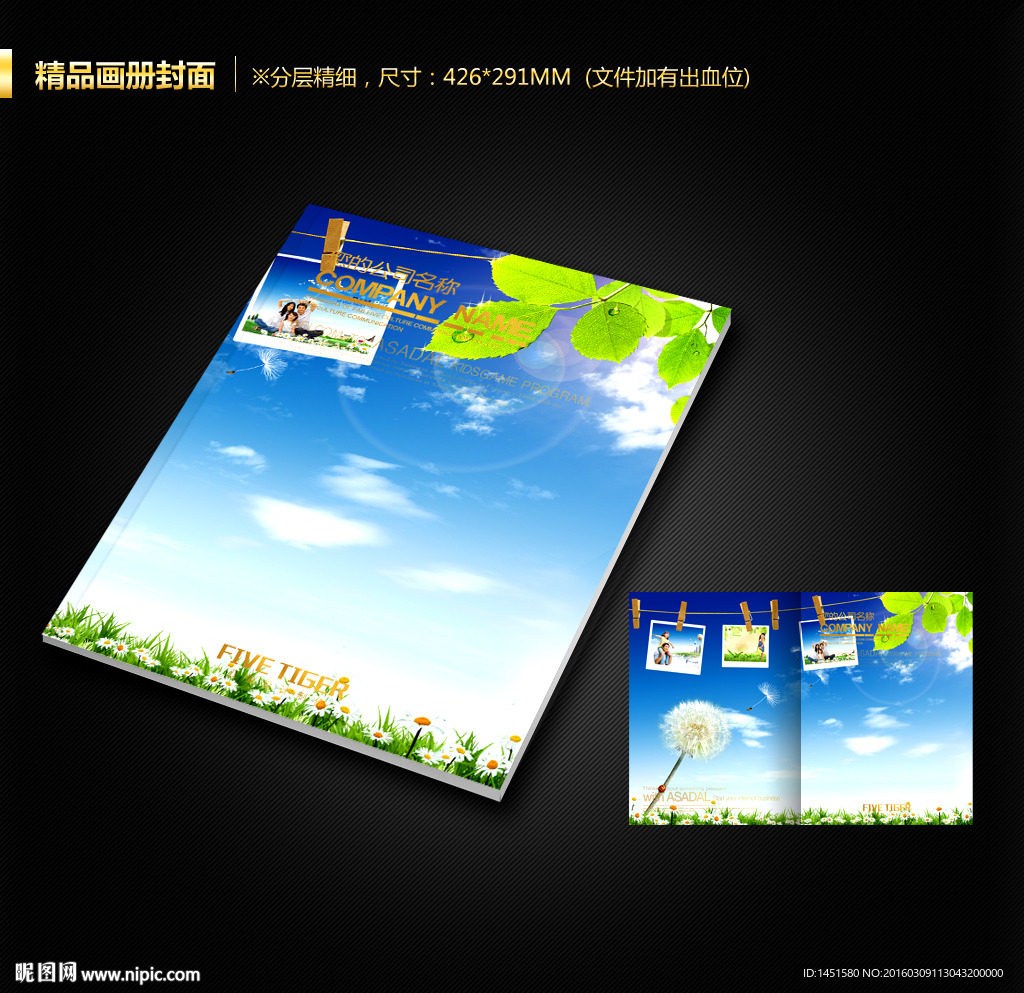 画册封面