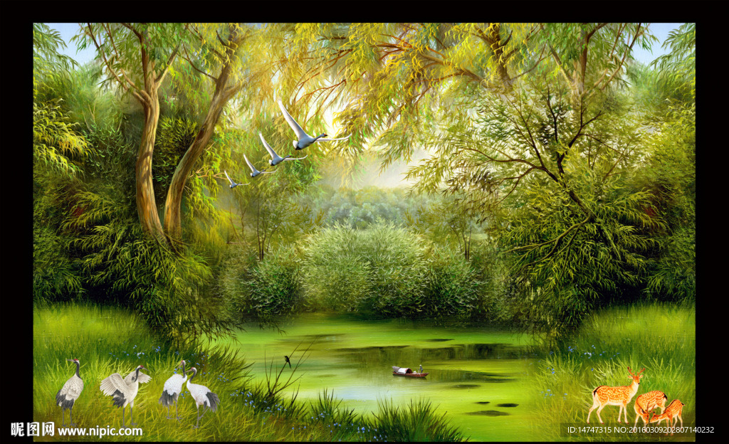 风景油画