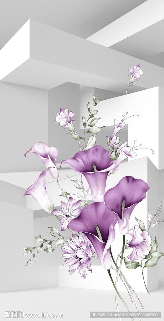 3d玄关背景墙